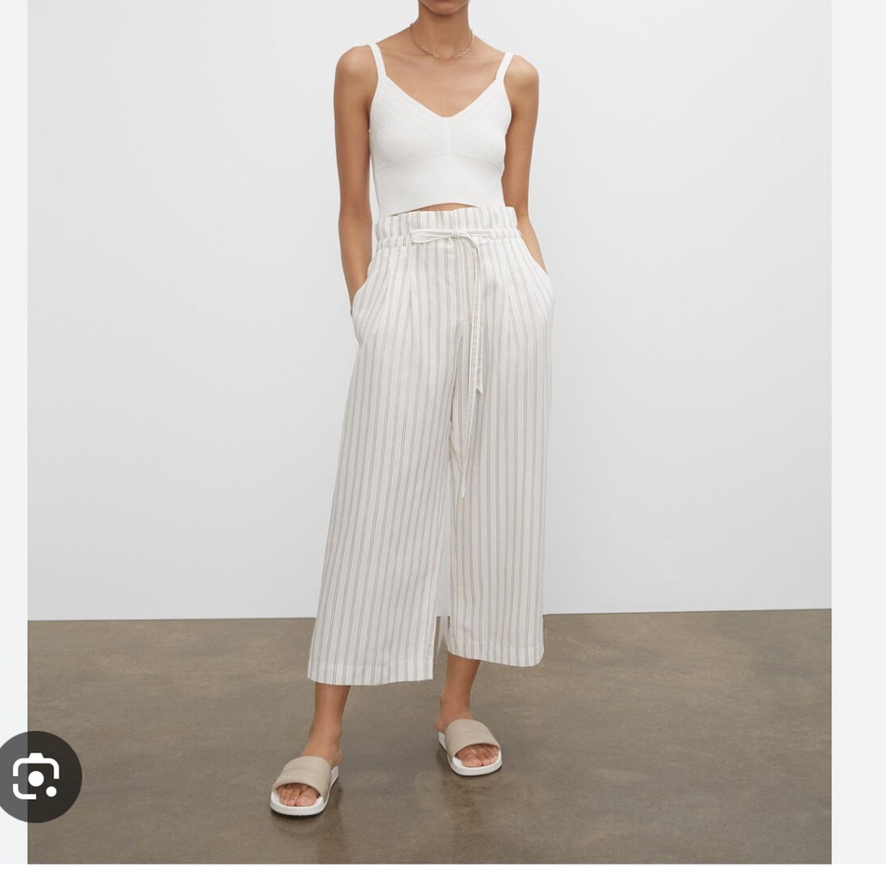 Club monaco anreannah wide leg pants size small